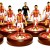 Subbuteo Andrew Table Soccer Olympiacos Custom made 100 anniversary team on WSB Professional bases